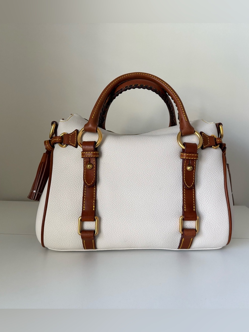 Dooney & Bourke All Weather Leather 3.0 Satchel - Picture 2 of 13